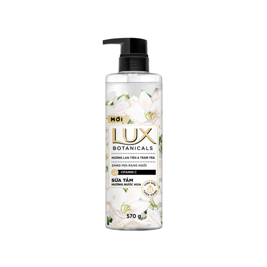 Sữa tắm sáng mịn rạng ngời Lux Botanicals Hương Lan Tiên và Tràm Trà