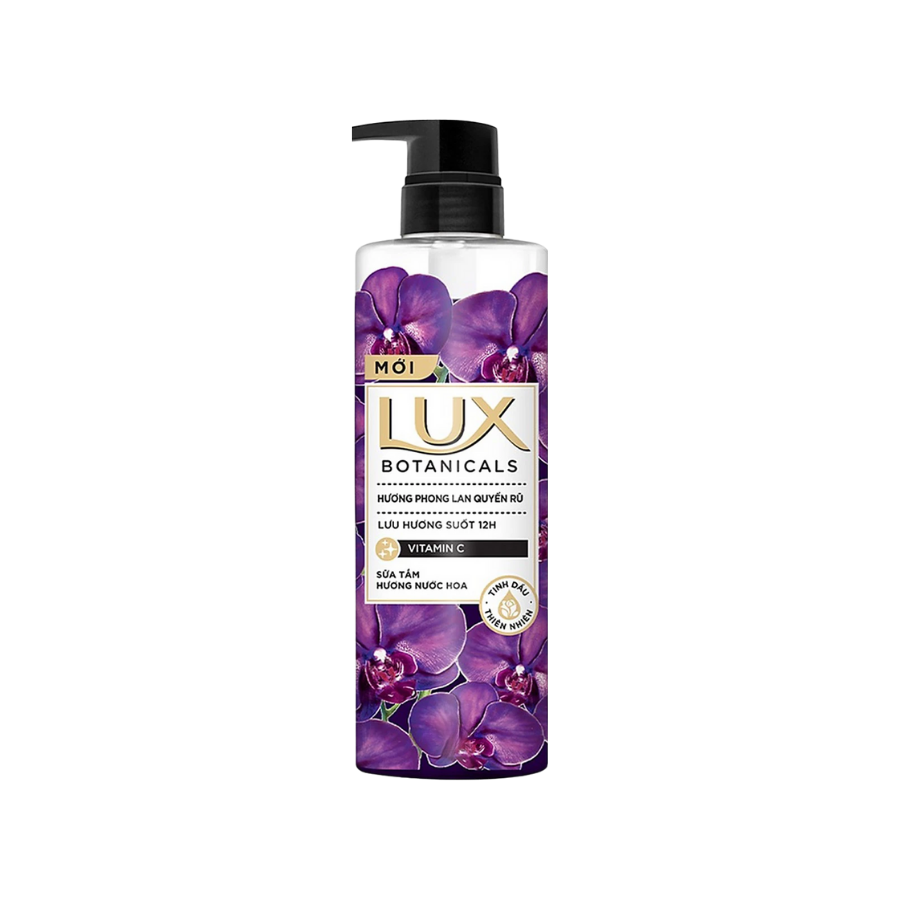 Sữa tắm sáng mịn rạng ngời Lux Botanicals Hương Phong Lan Quyến Rũ