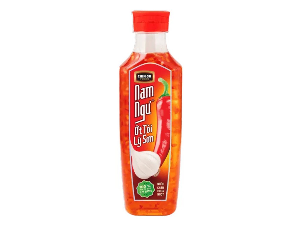 Nước chấm chua ngọt Nam Ngư ớt tỏi Lý Sơn chai 300ML