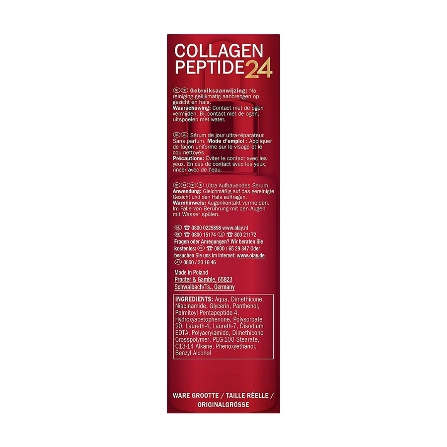 Tinh chất tái tạo da Olay regenerist collagen peptide 24 serum