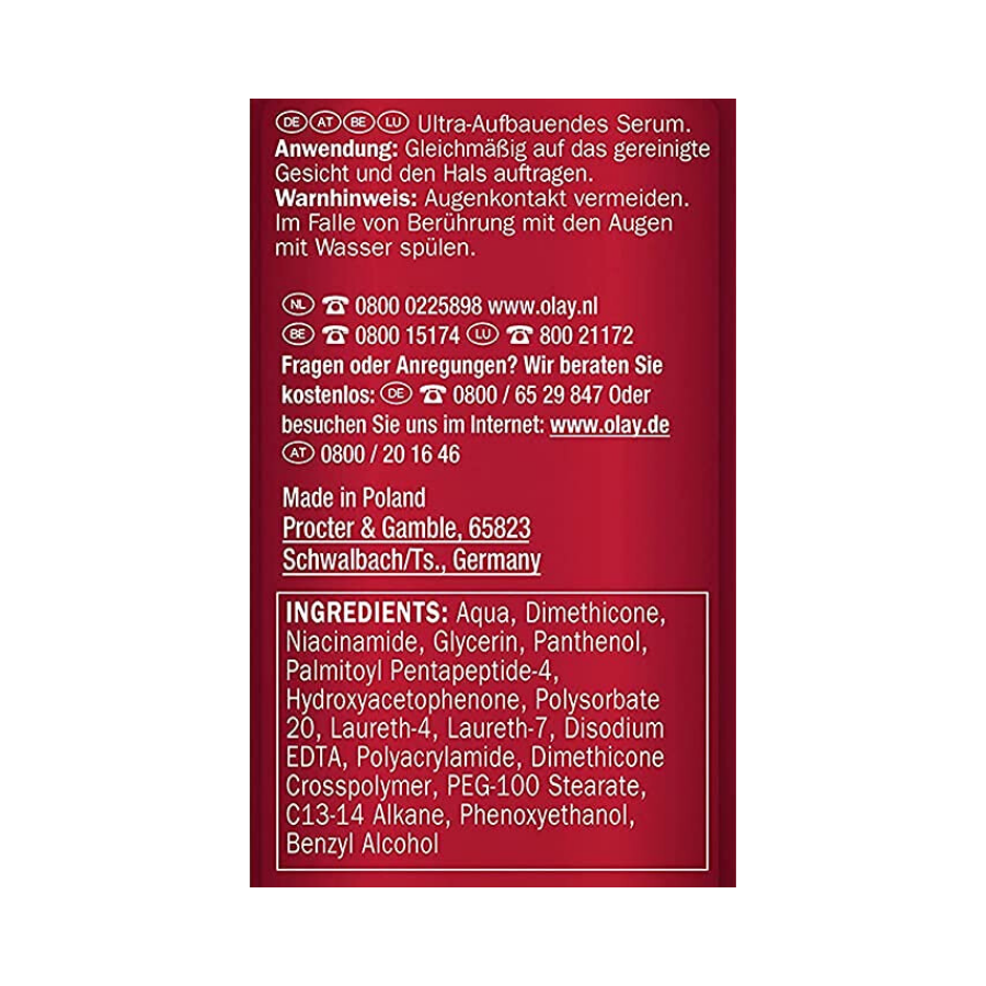 Tinh chất tái tạo da Olay regenerist collagen peptide 24 serum