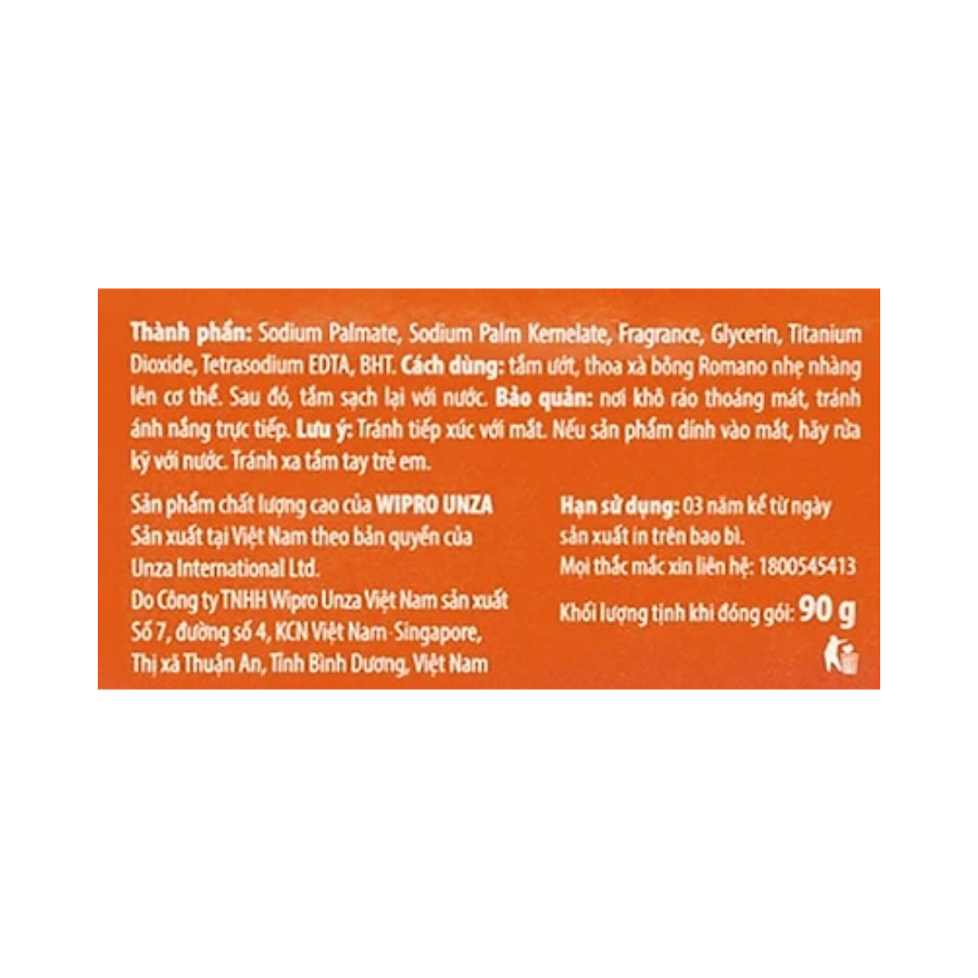 Xà bông thơm sạch khuẩn Romano Energy