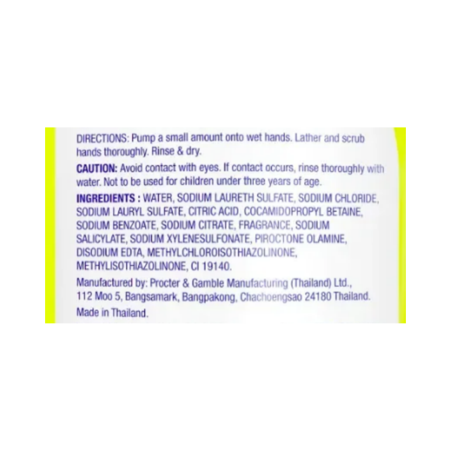 Nước rửa tay Safeguard hương chanh thơm mát