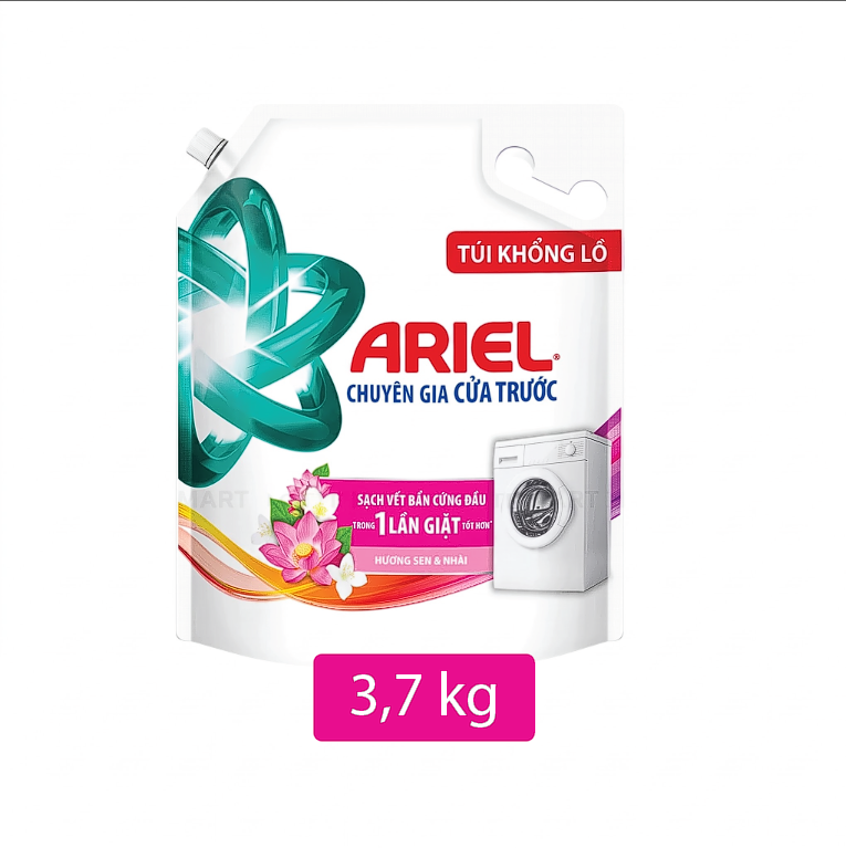 Ariel Expert Front Load Liquid Laundry Detergent - Lotus & Jasmine Scent 3,05KG/3,7KG
