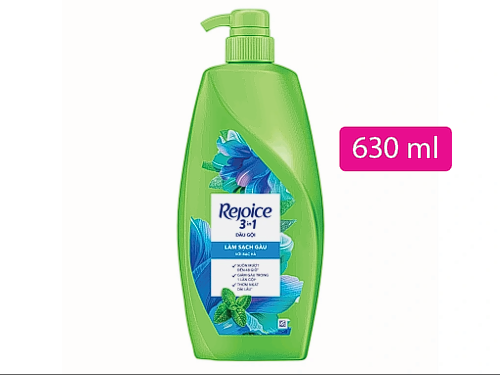 Rejoice 3-in-1 Anti-Dandruff with Mint Shampoo - 630ML/900ML