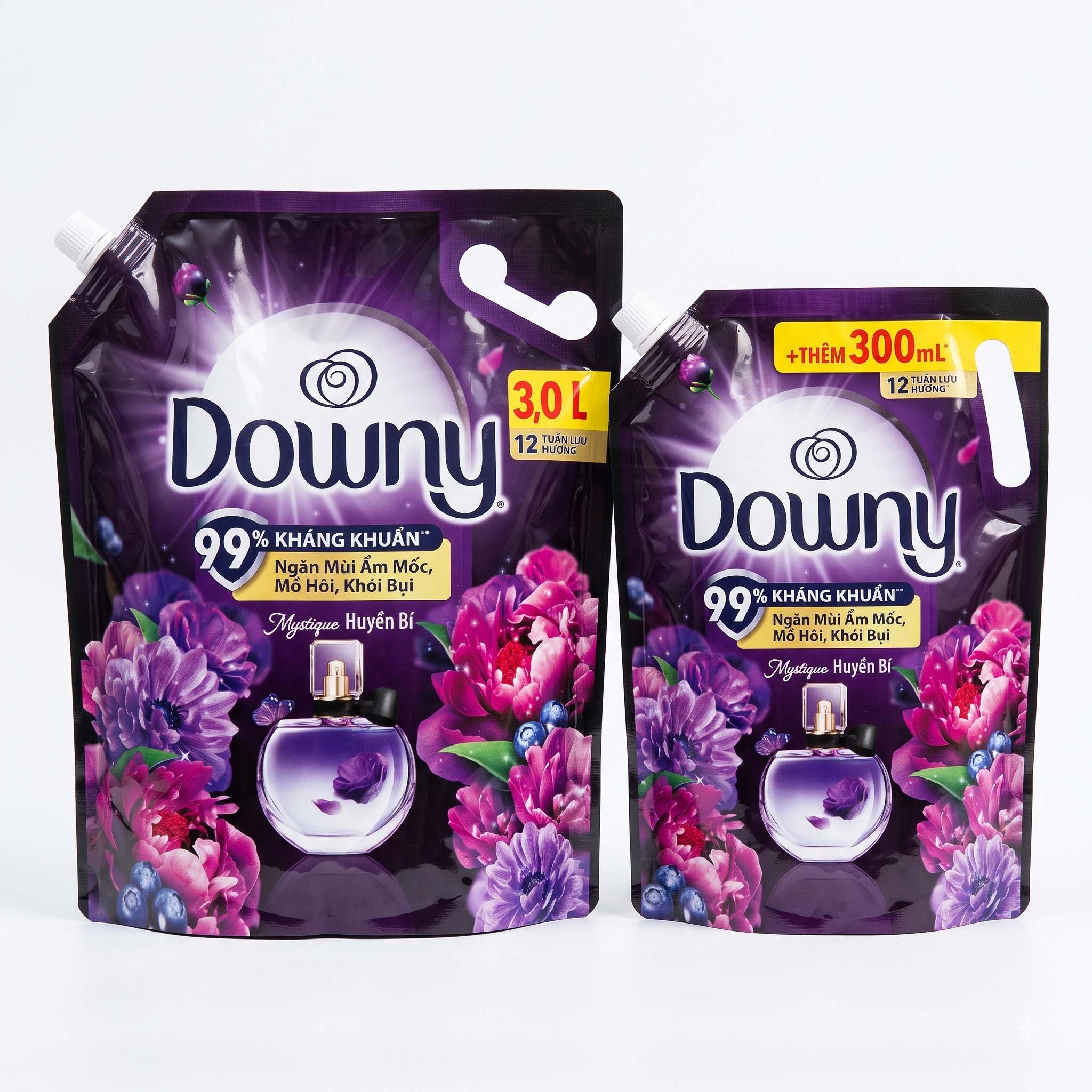 Downy Mystique Premium Parfum Concentrated Fabric Softener 300ML/3L
