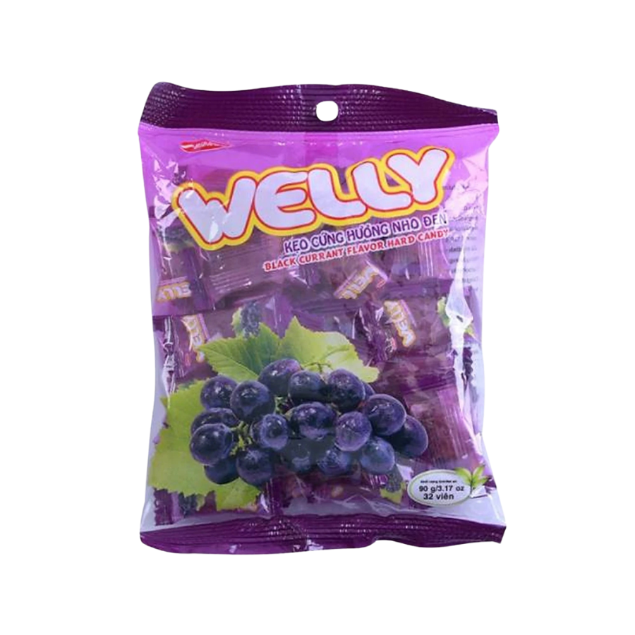 Kẹo cứng Welly Hương nho đen