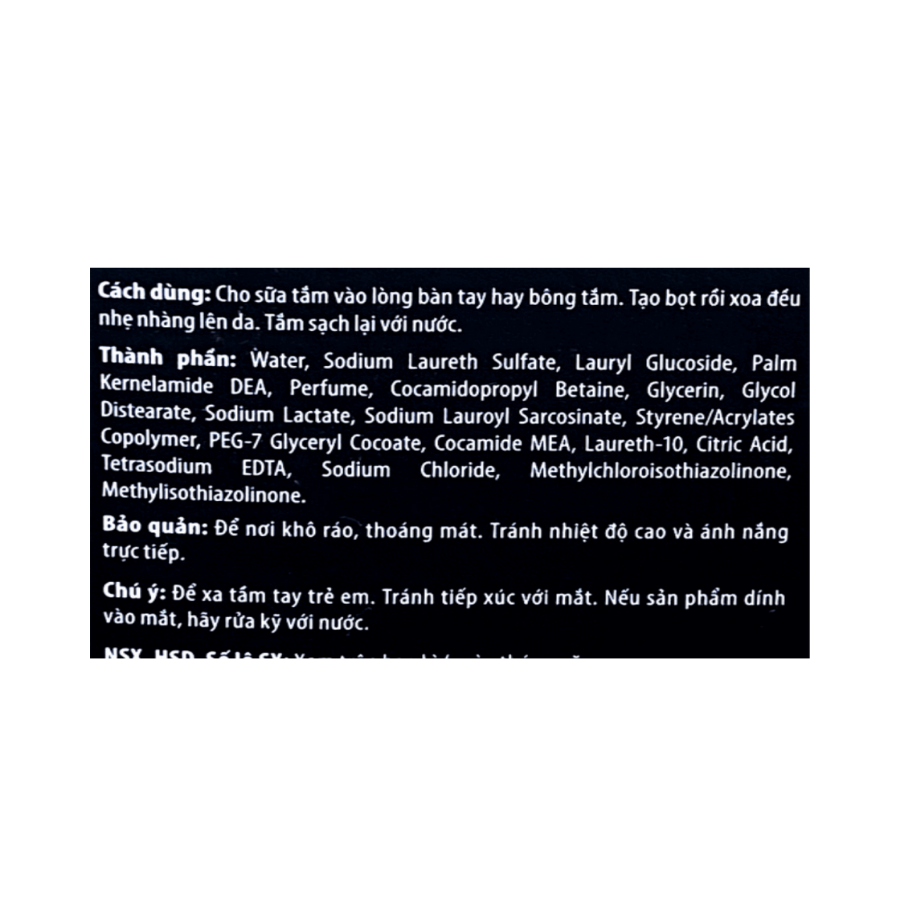 Sữa tắm nước hoa X-Men For Boss Intense