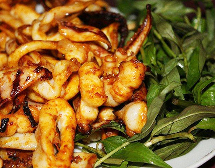 CÁCH CHẾ BIẾN MÓN MỰC NƯỚNG MUỐI ỚT TÂY NINH NGON TẠI NHÀ.