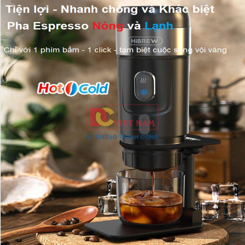 HiBREW H4B Wireless Portable 3 in 1 Espresso Coffee Maker, 15 Bar