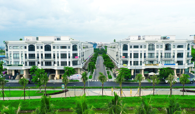 Nhà phố có tỷ lệ hấp thụ tốt