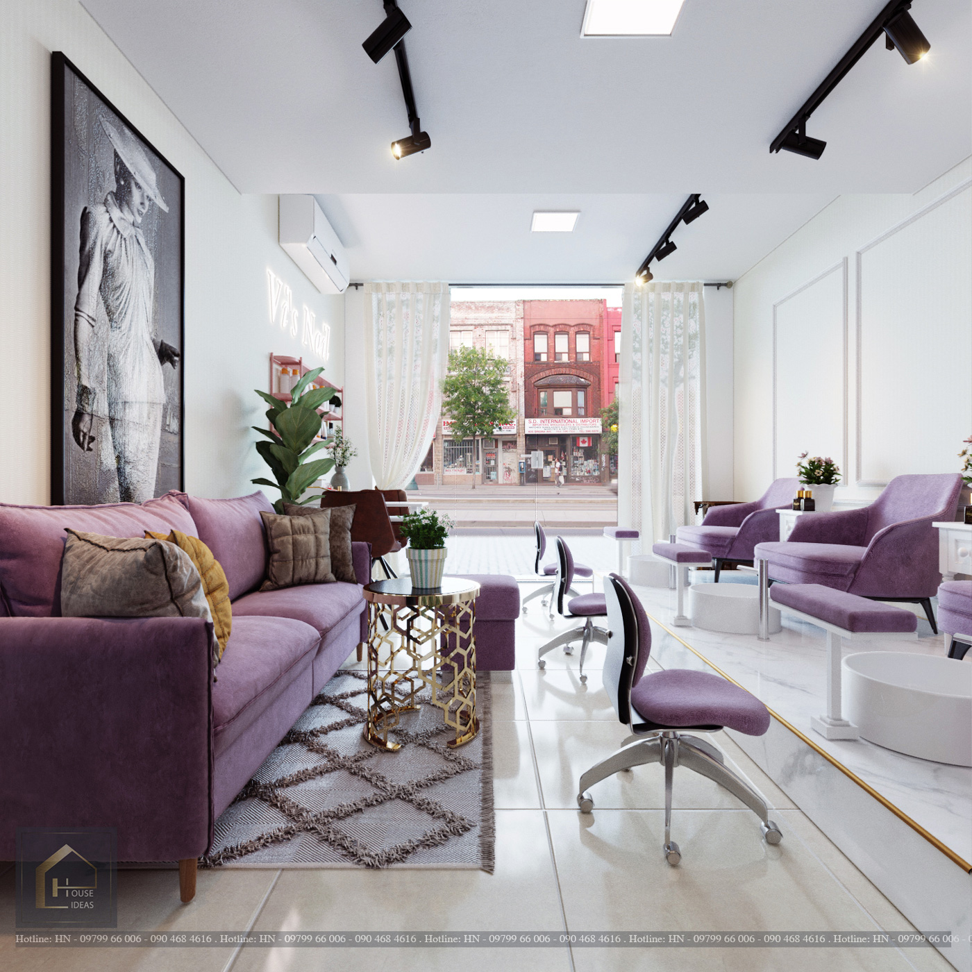 Cửa hàng nail đẹp