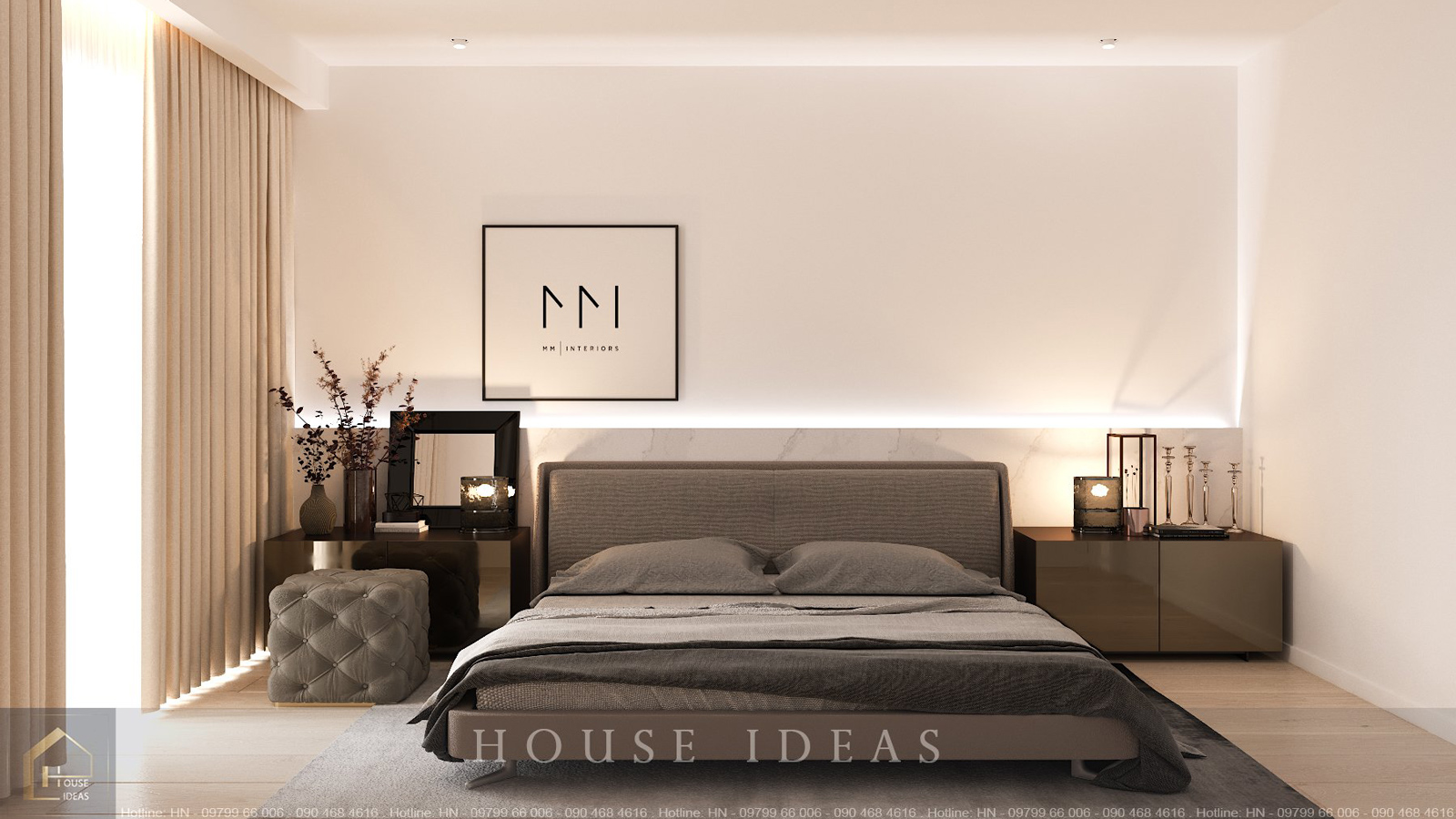 20+ MẪU THIẾT KẾ NỘI THẤT PHÒNG NGỦ ĐẸP HIỆN ĐẠI 2021 Houseideas.vn