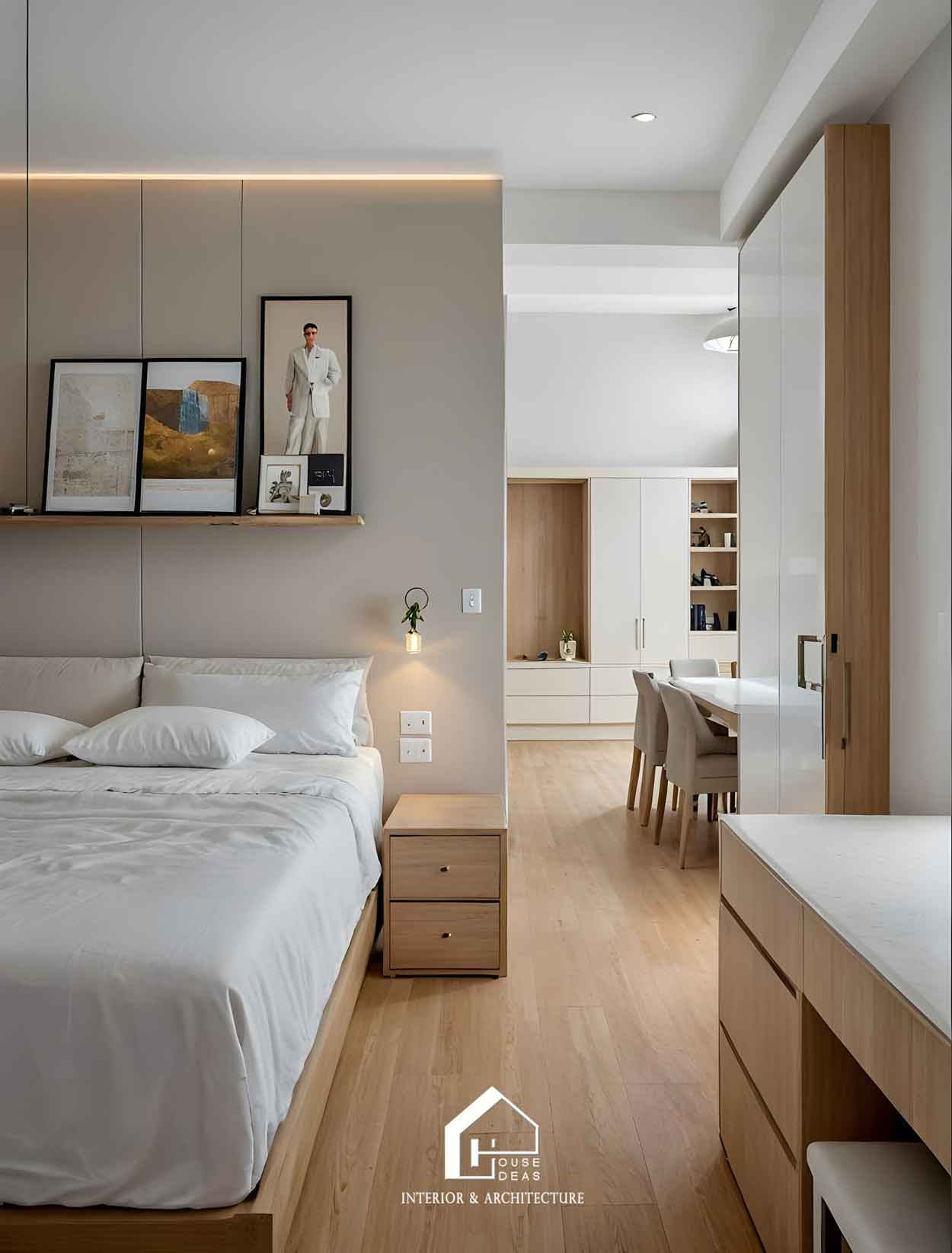 nội thất phòng ngủ hiện đại sang trọng