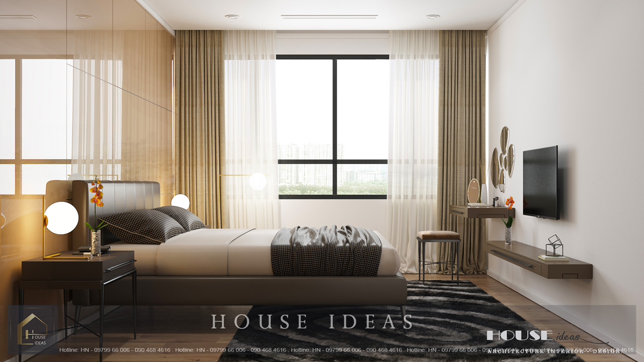 phòng ngủ sang trọng hiện đại