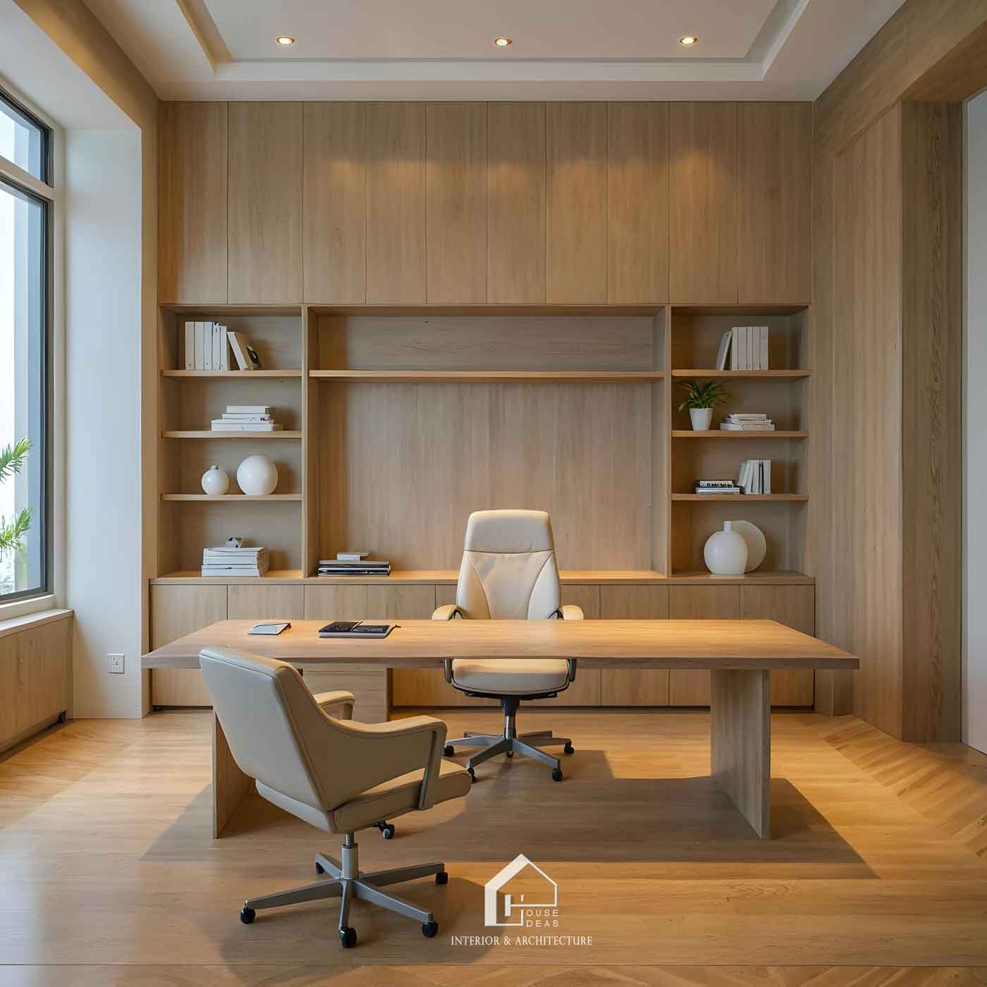 thiết kế phòng làm việc tại gia