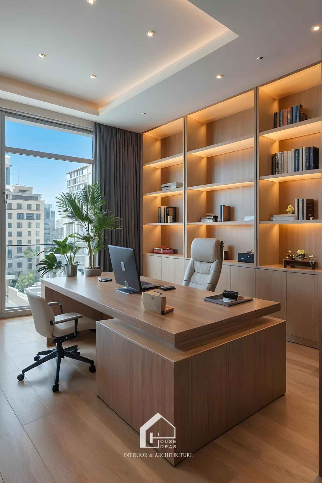 phòng làm việc tại gia
