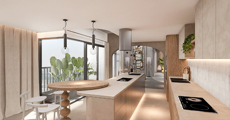 Chiêm Ngưỡng Căn Bếp Thiết Kế Nội Thất Phong Cách Wabi Sabi, Houseideas.vn