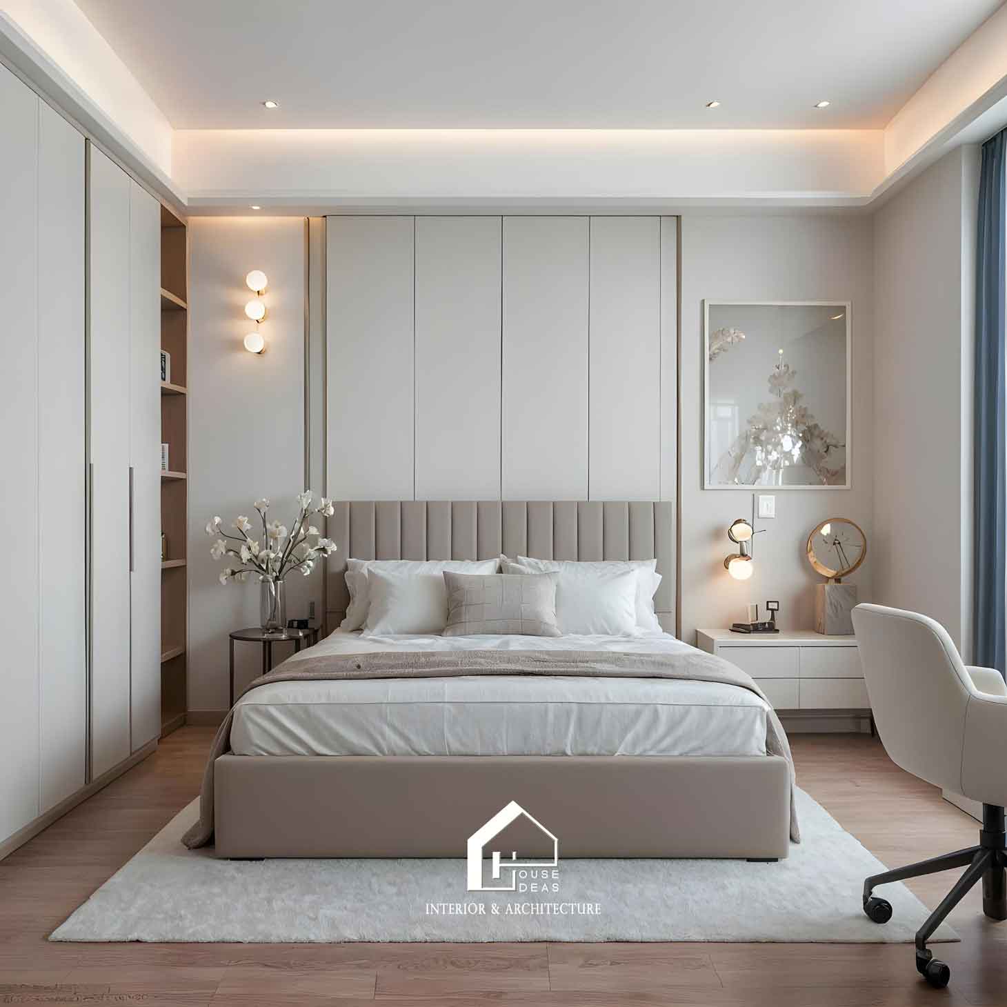 Nội Thất Phòng Ngủ Hiện Đại Sang Trọng