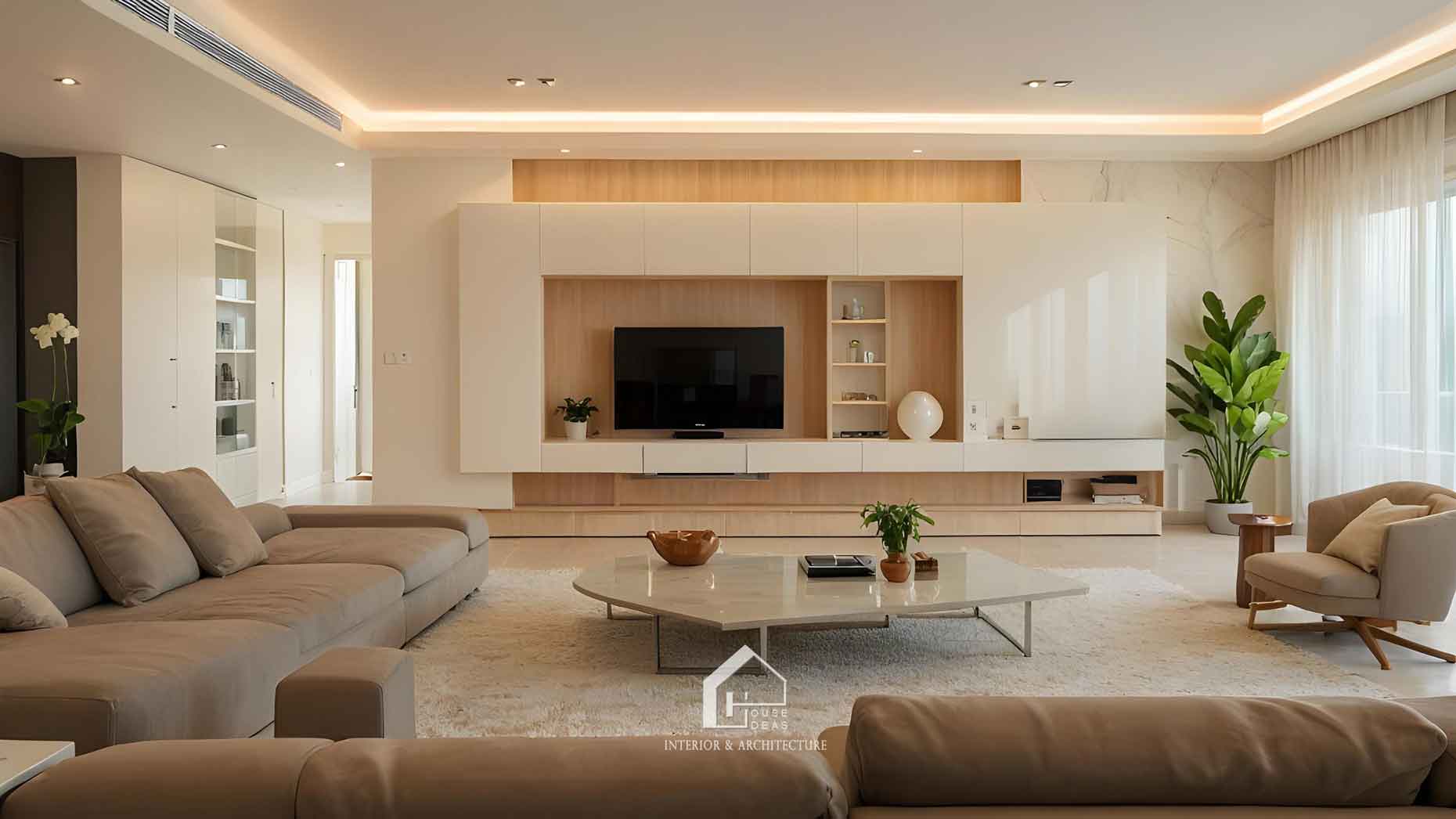 Thiết kế phòng khách hiện đại