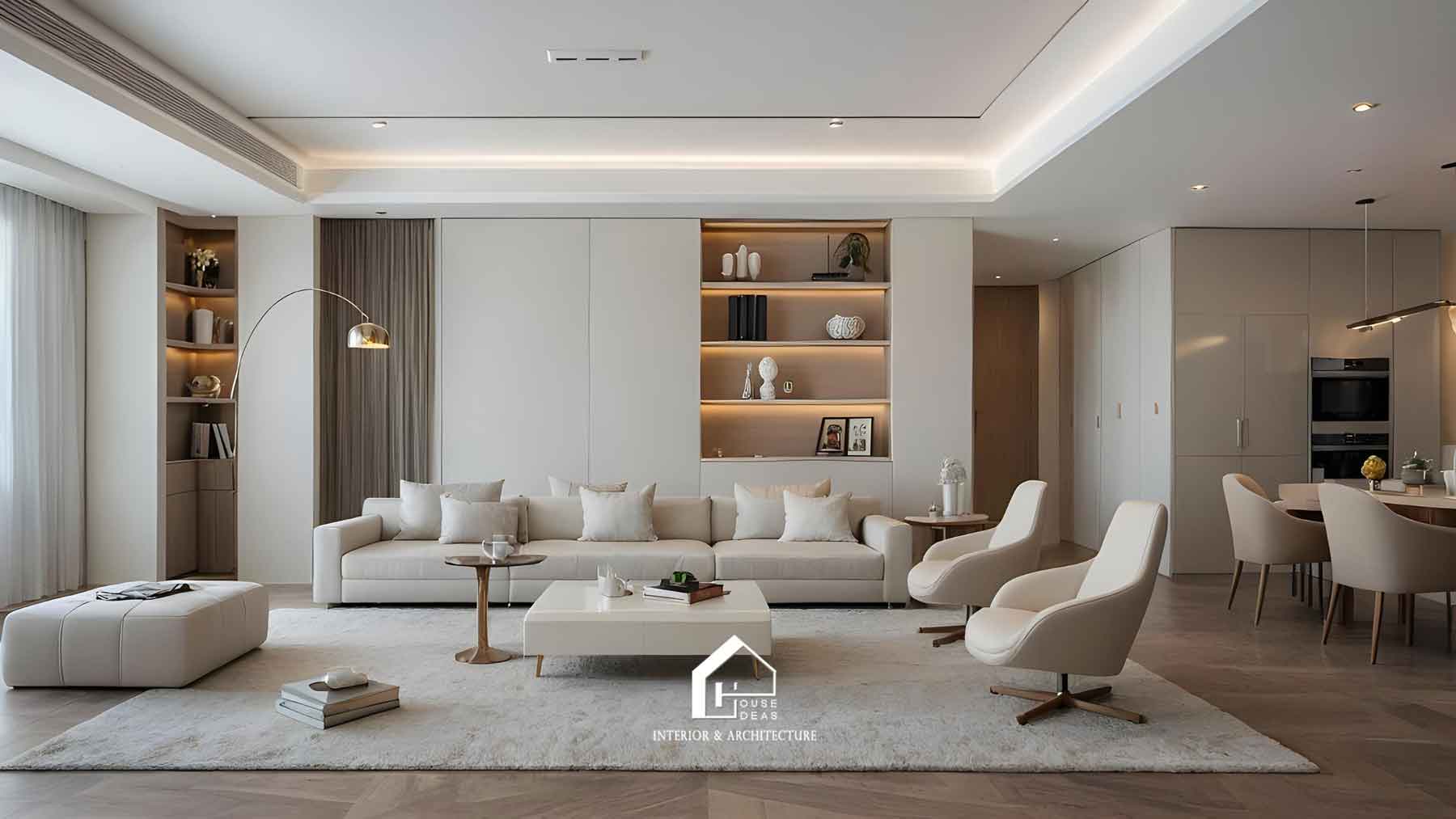 Mẫu phòng khách cao cấp