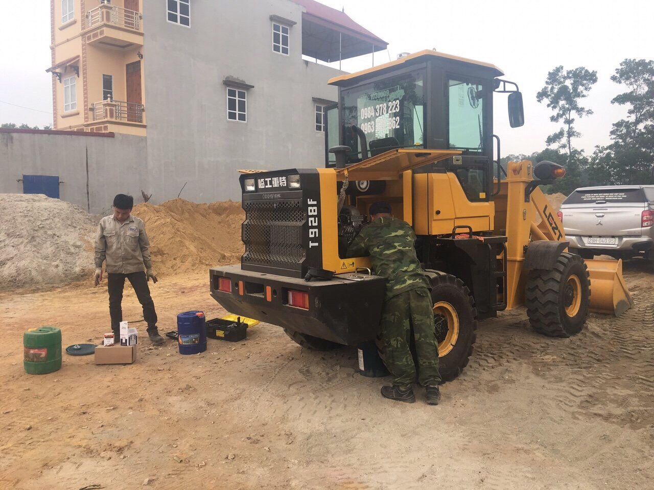 Quy trình bảo dưỡng xe xúc lật nhỏ Trung Quốc - MIK Việt Nam đơn vị phân phối độc quyền máy xúc lật của tập đoàn LinGong