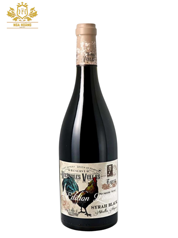 VANG PHÁP VIGNOBLES VELLAS SYRAH