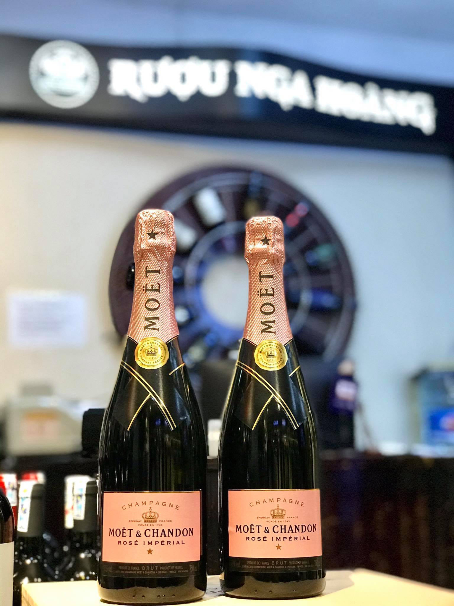 RƯỢU CHAMPAGNE MOET & CHANDON ROSE IMPERIAL