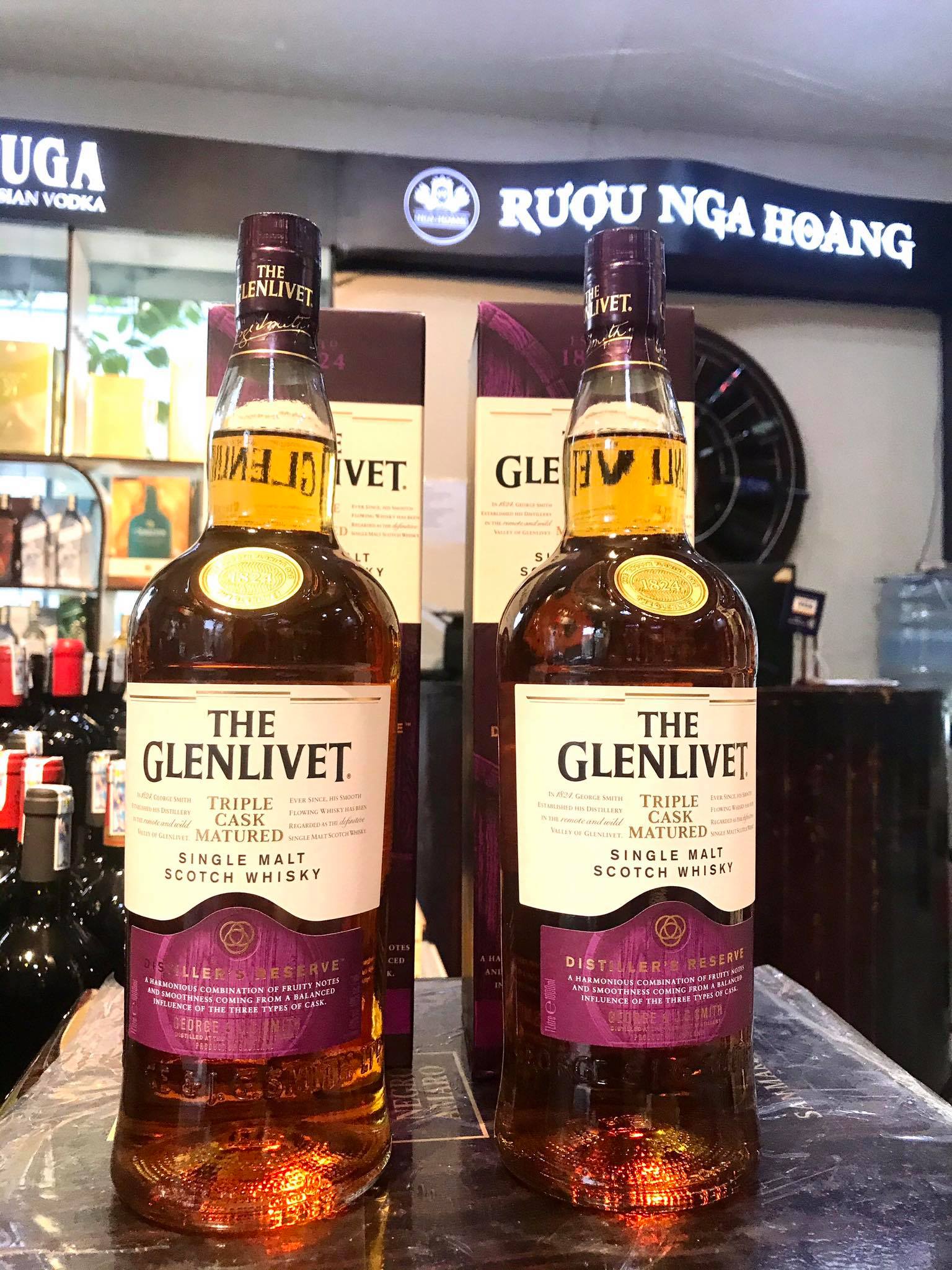 RƯỢU GLENLIVET 1824 DISTILLER