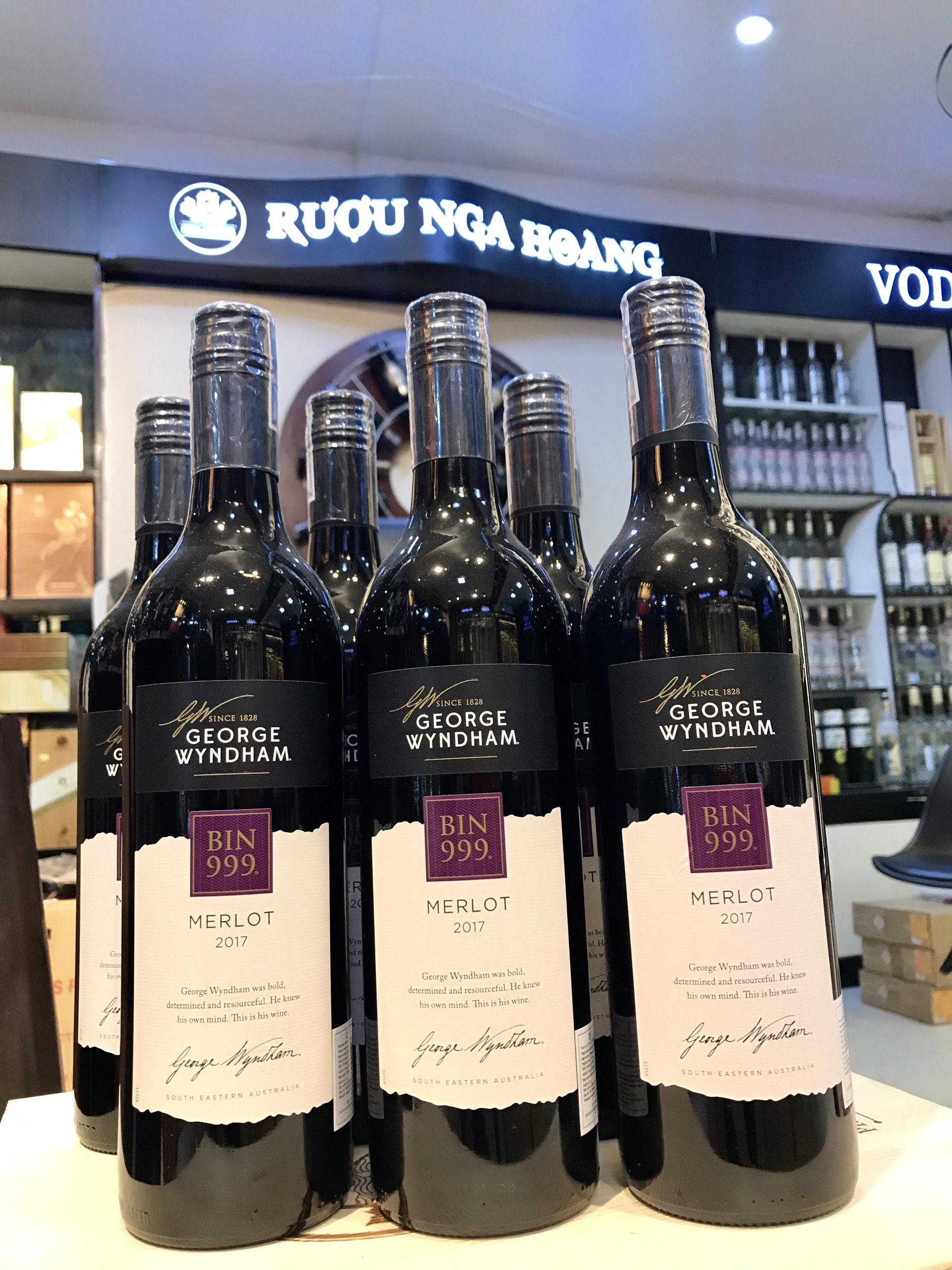 RƯỢU VANG BIN 999 MERLOT (VANG ÚC)