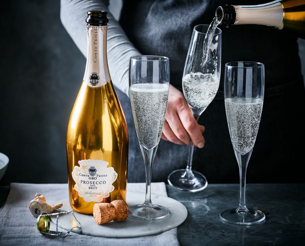 RƯỢU VANG NỔ PROSECCO CONTE PRIULI ORO BRUT