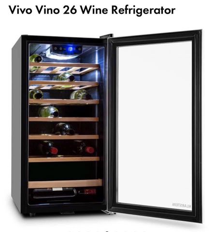 TỦ BẢO QUẢN RƯỢU VANG KLARSTEIN VIVO VINO 26 CHAI (TỦ ĐỨC)