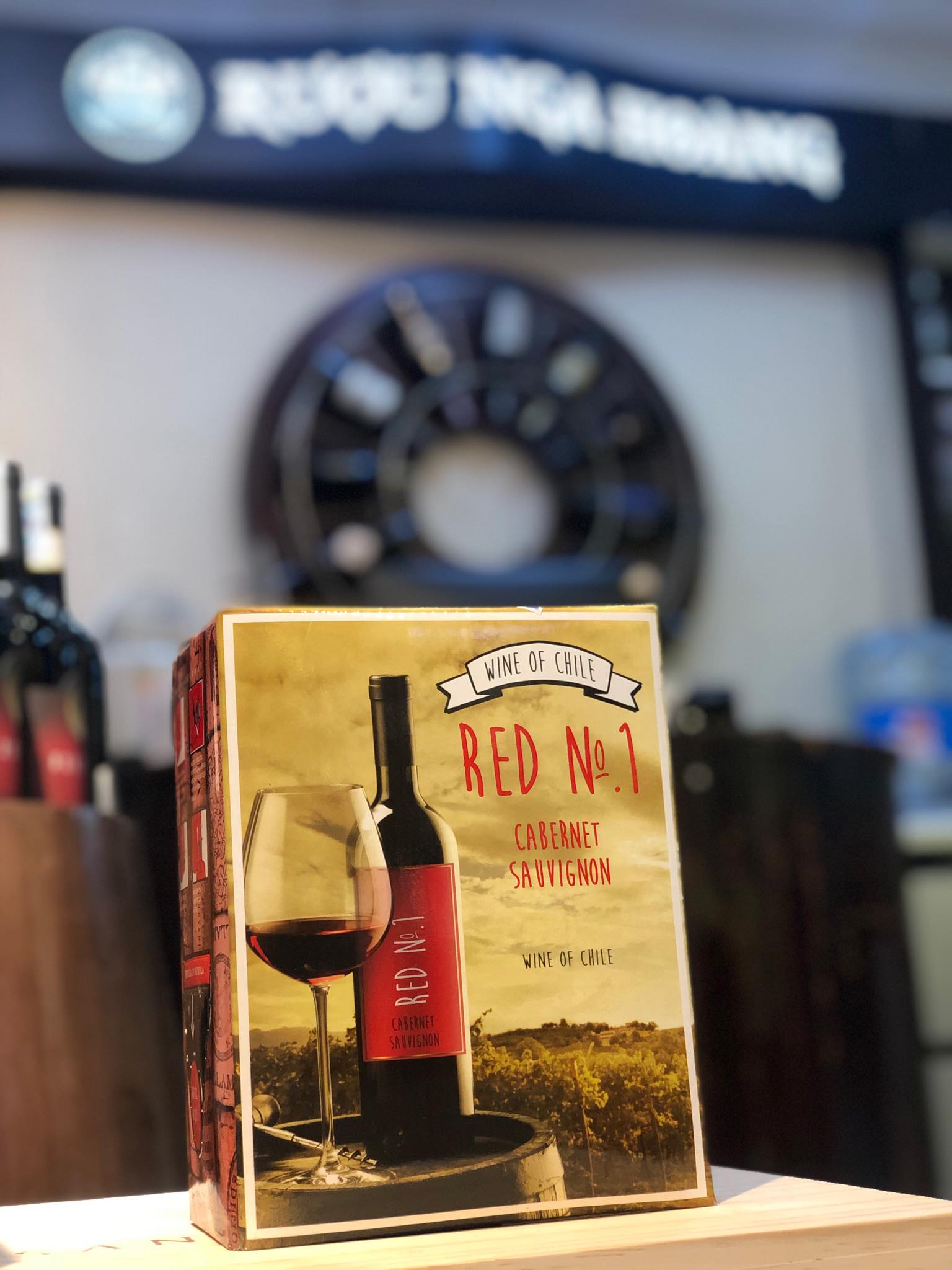 RƯỢU VANG BỊCH CHILE RED NO1