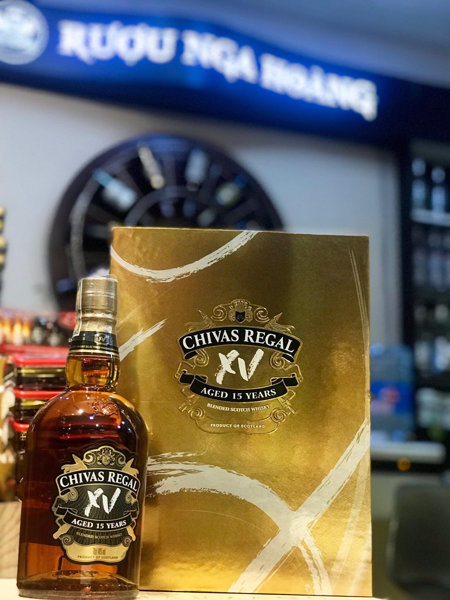CHIVAS XV HỘP- QUÀ TẾT 2020 (Hết Hàng)