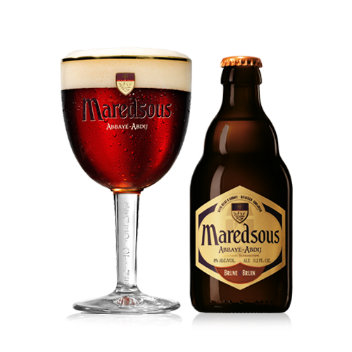 BIA BỈ MAREDSOUS NÂU 330ML