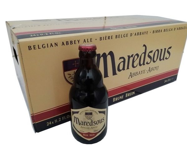 BIA BỈ MAREDSOUS NÂU 330ML