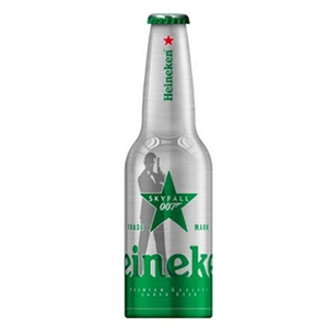 BIA HEINEKEN HÀ LAN - CHAI NHÔM 330ML