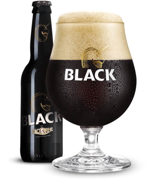 BIA PHÁP BLACK BY LICORNE 330ML