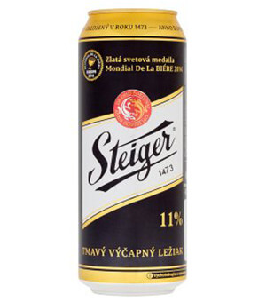 BIA TIỆP STEIGER ĐEN 500ML