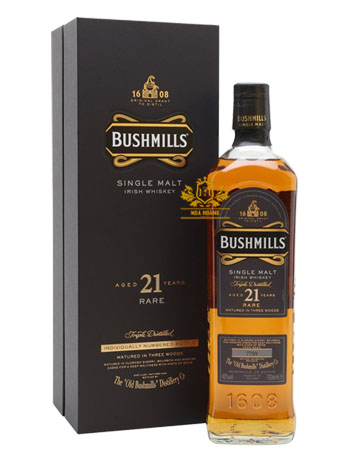 BUSHMILLS 21 YEARS OLD (Liên Hệ)