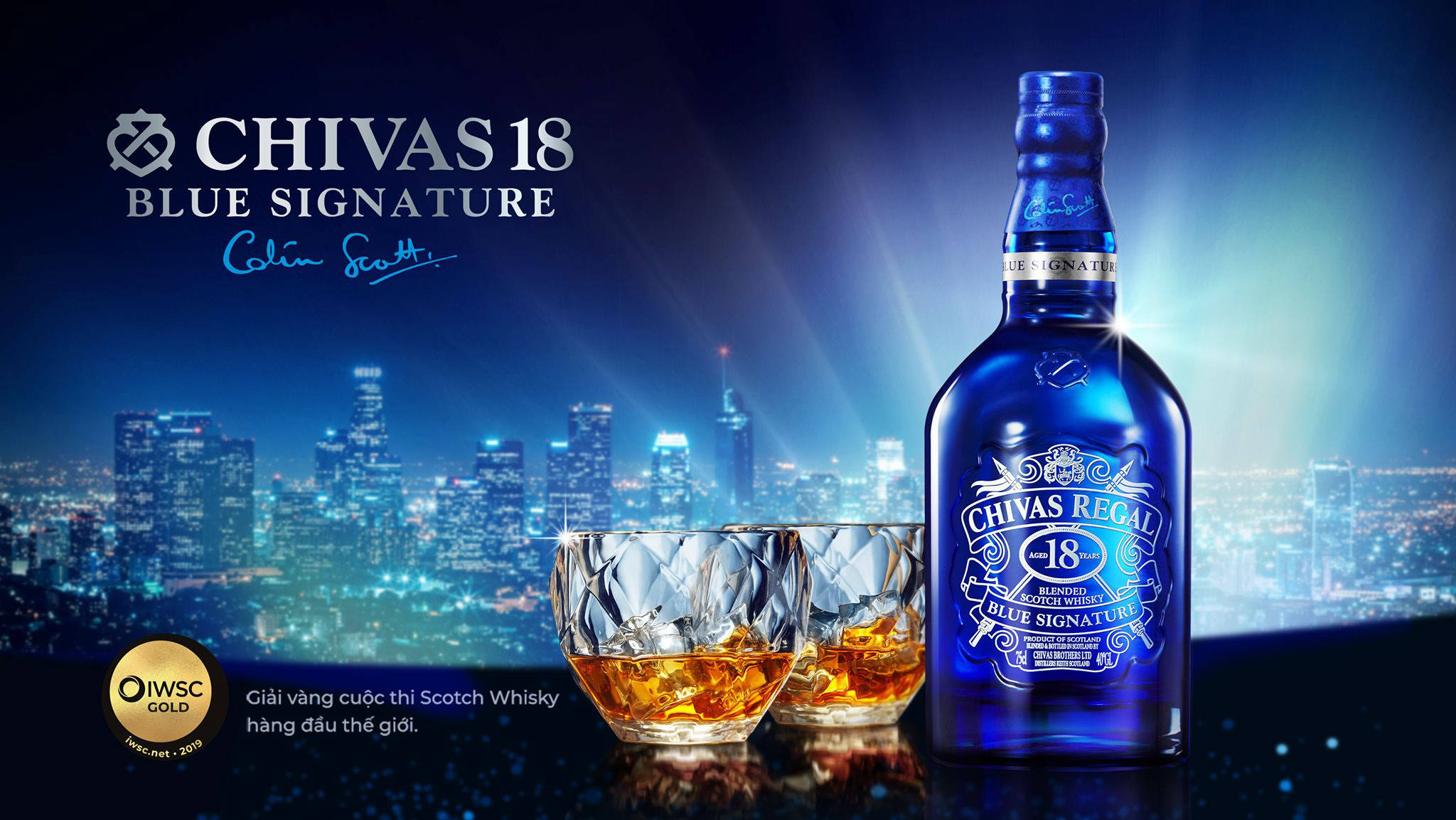 RƯỢU CHIVAS 18 BLUE SIGNATURE