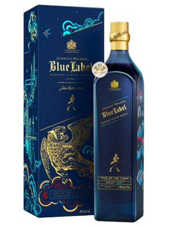 RƯỢU JOHNNIE WALKER BLUE - YEAR OF THE TIGER (Hết Hàng)