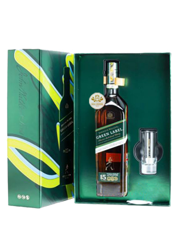 RƯỢU JOHNNIE WALKER GREEN 15 NĂM - HỘP QUÀ TẾT 2022 (Hết Hàng)