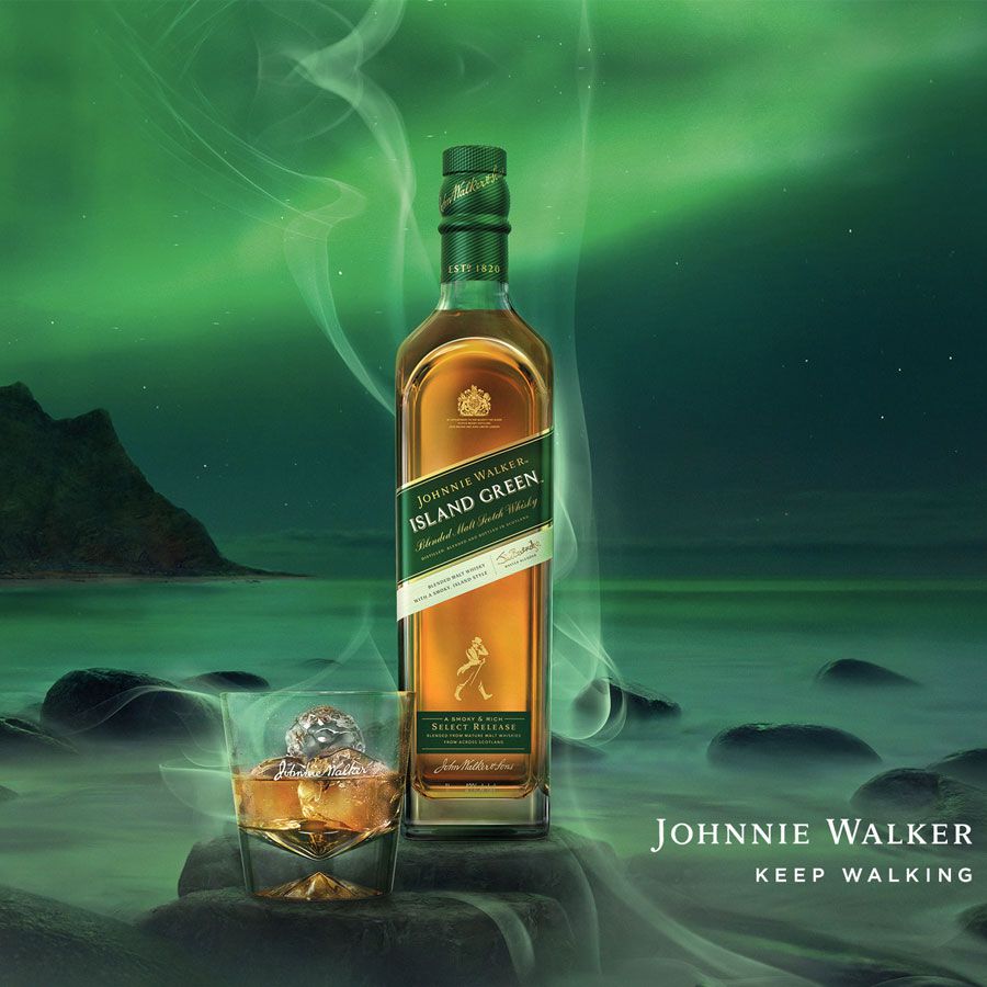 RƯỢU JOHNNIE WALKER GREEN LABEL - HỘP QUÀ 2021 (Hết Hàng)