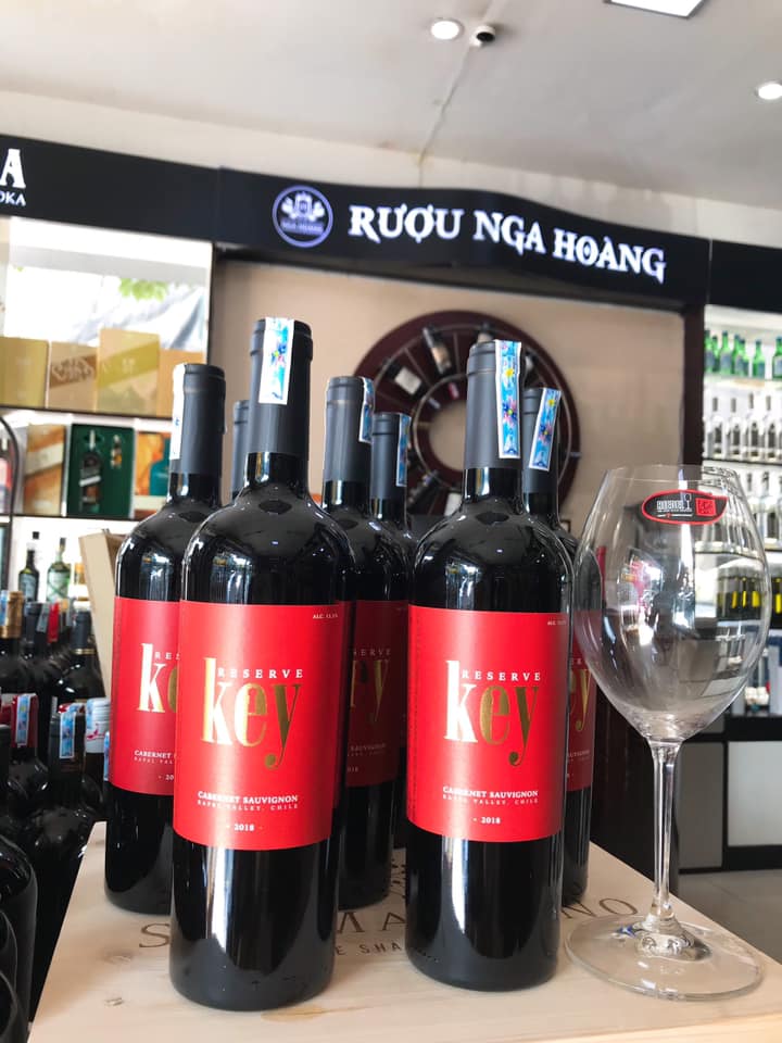 Rượu Vang  Key Reserve Cabernet Sauvignon (VANG CHILE)