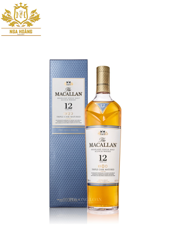 MACALLAN 12 - RƯỢU WHISKY NGOẠI NHẬP CAO CẤP