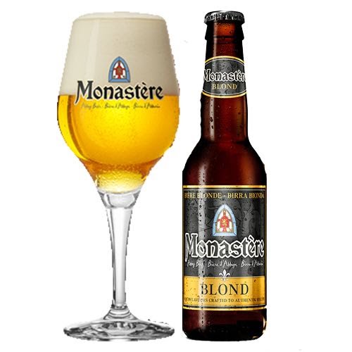 BIA PHÁP MONASTERE BLOND 6,5% - CHAI 330ML