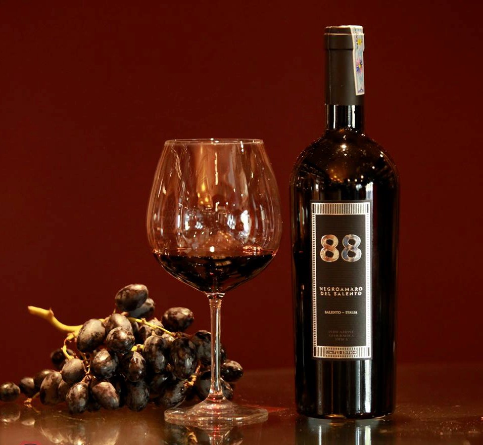 Rượu vang đỏ 88 Negroamaro del Salento (VANG Ý)