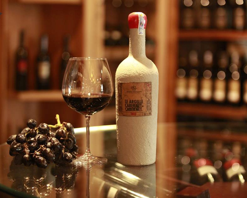 Rượu vang xi măng cao cấp Le Argille Cabernet Di Cabernet (VANG Ý)