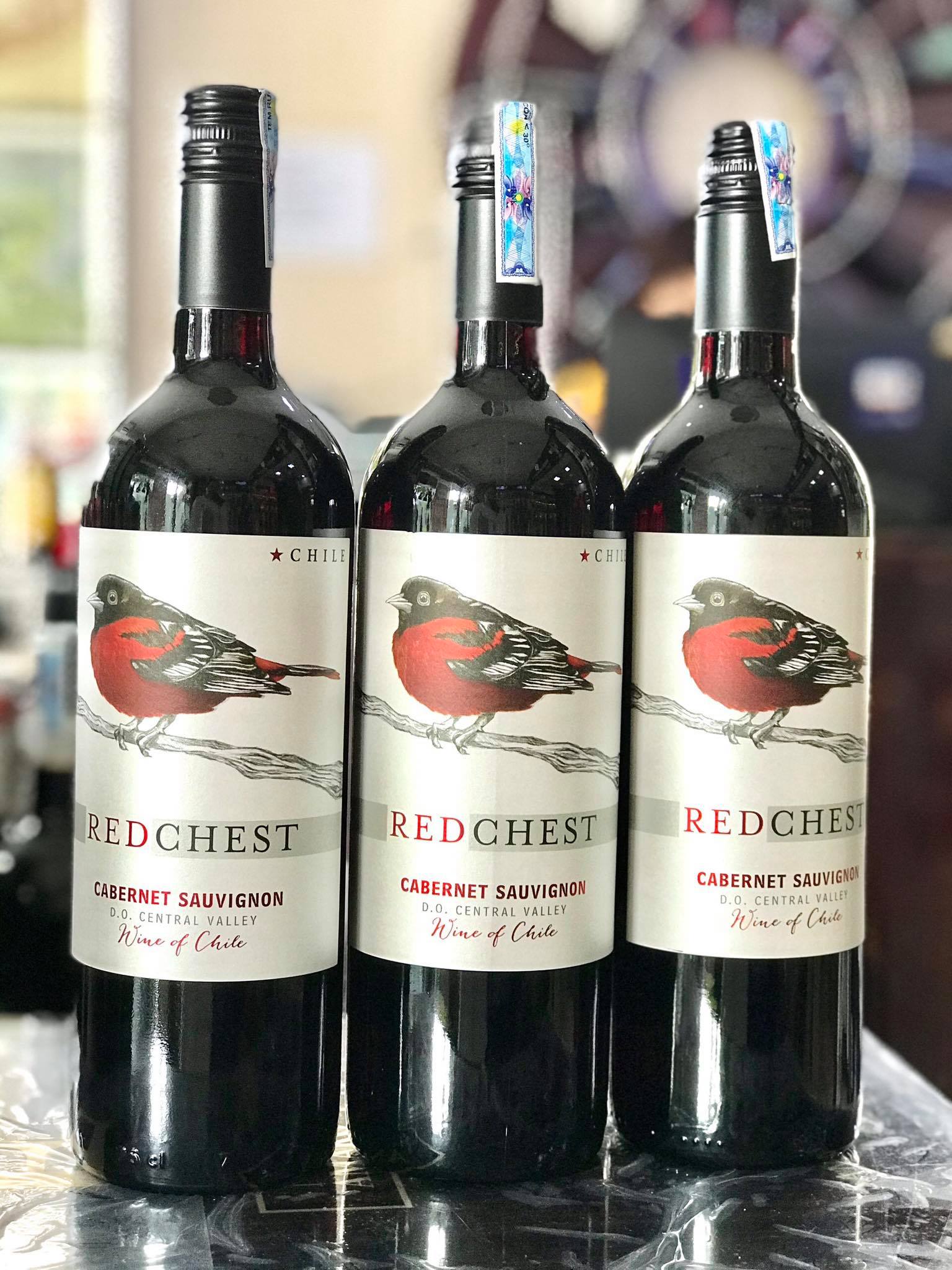 Rượu Vang Đỏ Red Chest Cabernet Sauvignon (VANG CHILE)